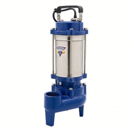 SewageEjectorPump, 10ft, 1hp, Single, 115VAC MPN:E7105-NS
