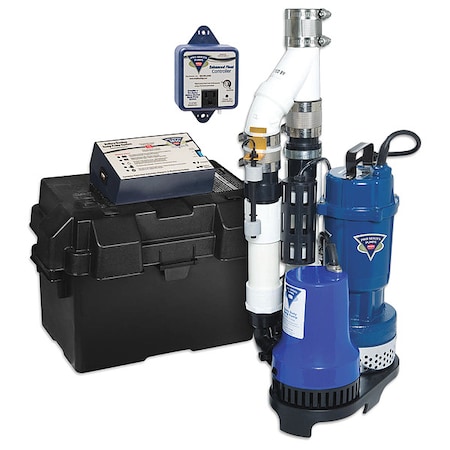 Sump/Battery Backup System, 10Amps Backup MPN:PS-C22