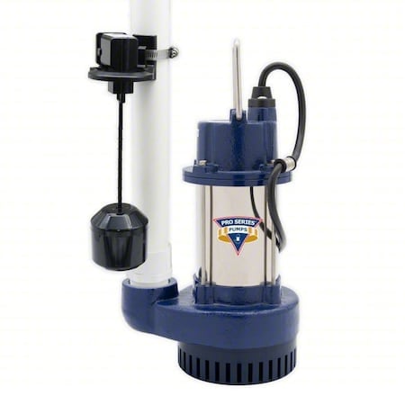 SubmersibleSumpPump, 10ft, 13in, 115VAC MPN:S3033-VS
