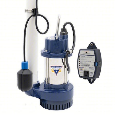 SubmersibleSumpPump, 20ft, 13.375in, 115VAC MPN:S3050-TSC2