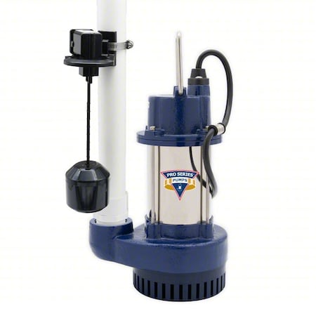 SubmersibleSumpPump, 20ft, 13.375in, 115VAC MPN:S3050-VS