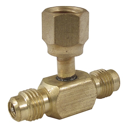 Access Valve Tee, 4 in L, 1 in H, PK3 MPN:AVT64