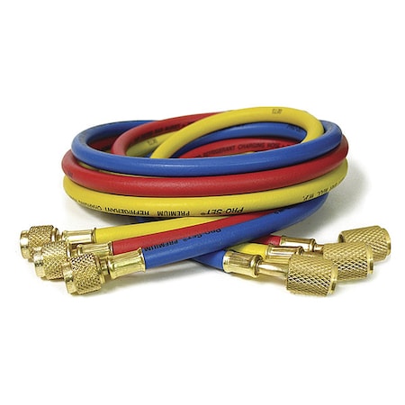 Hose, 5 ft L, Blue/Red/Yellow, PK3 MPN:HP5A