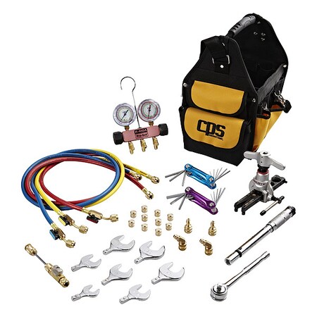Mini-Split Kit, 2 Valves, 2 1/2 in Gauge MPN:TLB410A