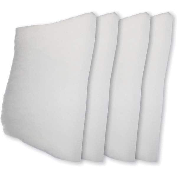 Air Filter Media Pads, Filter Pad Type: Media , Media Material: Polyester , Overall Depth: 1in , Overall Width: 25in , Overall Height: 20in  MPN:PRO20920251