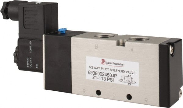 Stacking Solenoid Valve: Internal Pilot, 5-Way, 2 Position, Spring Return MPN:6938002450PRO