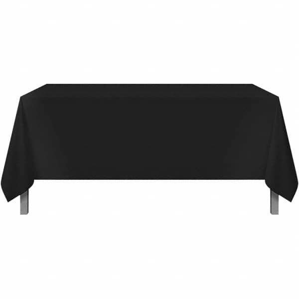 Tablecloths, Width (Inch): 52  MPN:PTL-52X52-BLACK