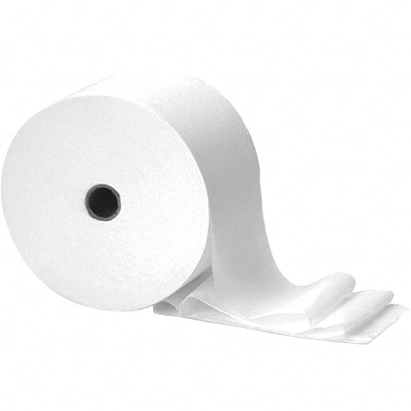 Bathroom Tissue: Recycled Fiber, 1-Ply, White MPN:48070478