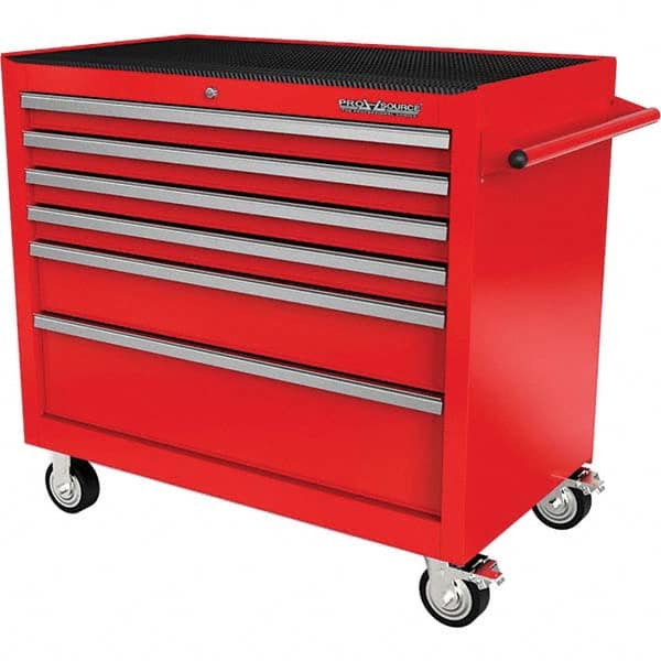 Steel Tool Roller Cabinet: 6 Drawers MPN:AT42061CG-01A