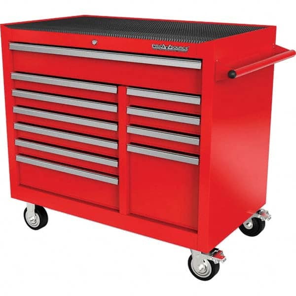 Steel Tool Roller Cabinet: 11 Drawers MPN:AT42111CG-01A