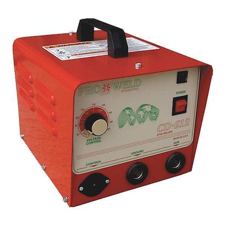 CD-212 Stud Welder, Capacitor Discharge, Single Phase, 14 ga-1/4 in Range MPN:CD-212