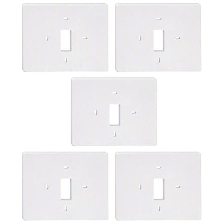 Cover Plate, White, 5 1/2x7 1/2in MPN:T119