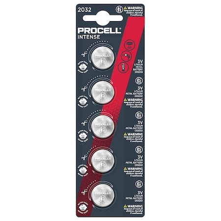 Coin Cell Battery, 260 mAh, PK20 MPN:CR2032