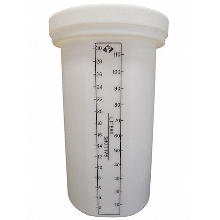 ProChem Process Chemical Tank, Solid Top, Nat, LDPE, 30 Gal MPN:01-30356