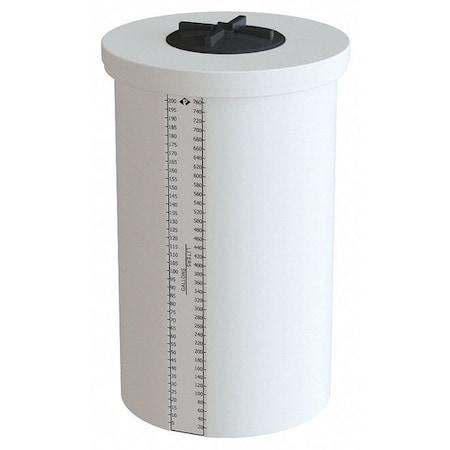 Solid Top Process Tank Nat XLPE 200 Gal MPN:01-30416
