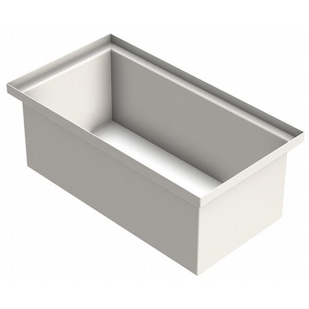 ProChem Storage Tank, Open Top, Rectangular, Nat LDPE, 86 Gal MPN:01-33380