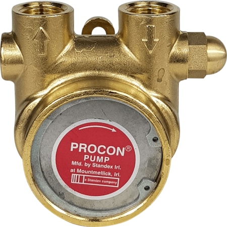 Brass Pump, Series 4, 5/8 in Port, 250 psi MPN:104E240F11BC