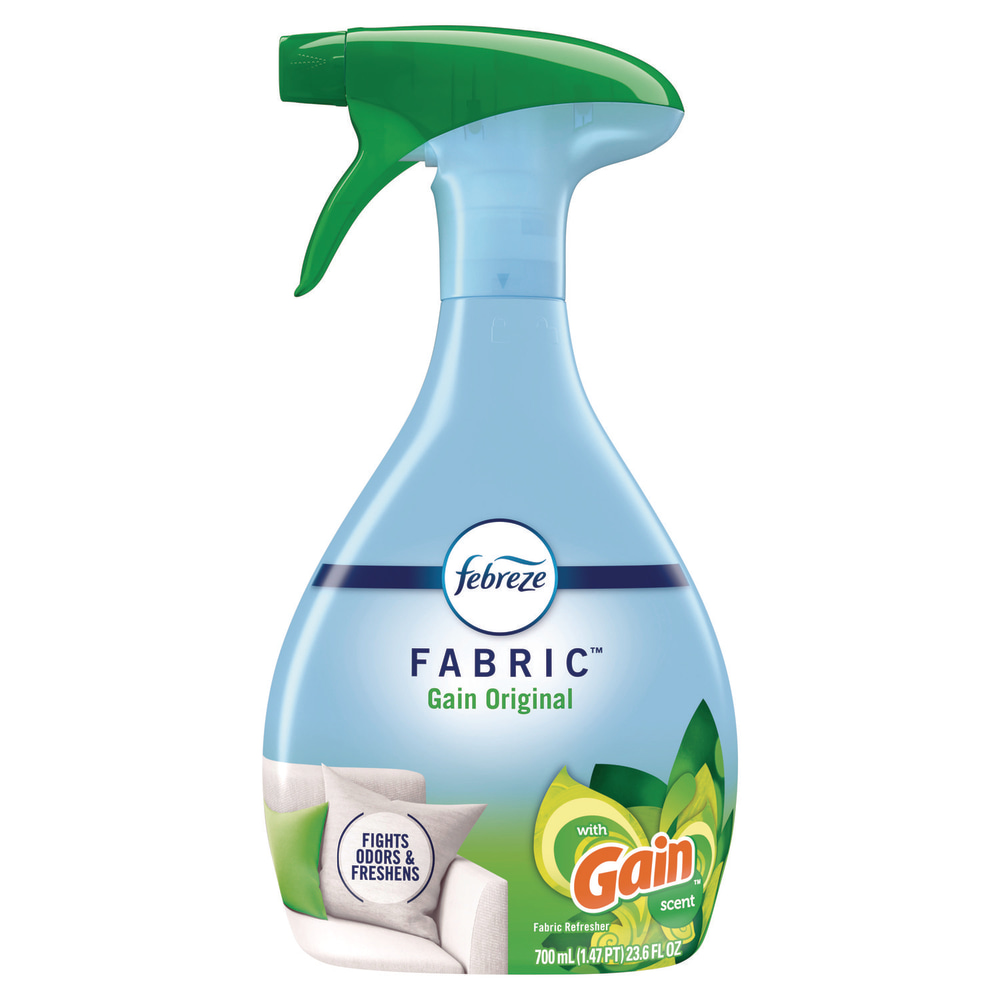 Febreze FABRIC Refresher/Odor Eliminator, Gain Original, 23.6 oz Spray Bottle, 4/Carton MPN:80363510