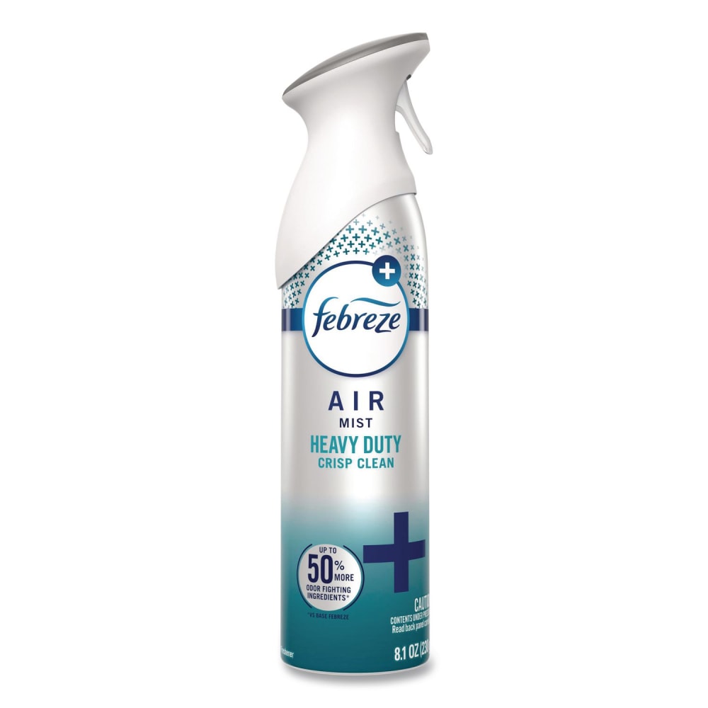 Febreze, AIR, Heavy-Duty Crisp Clean, 8.1 oz Aerosol Spray MPN:80841940