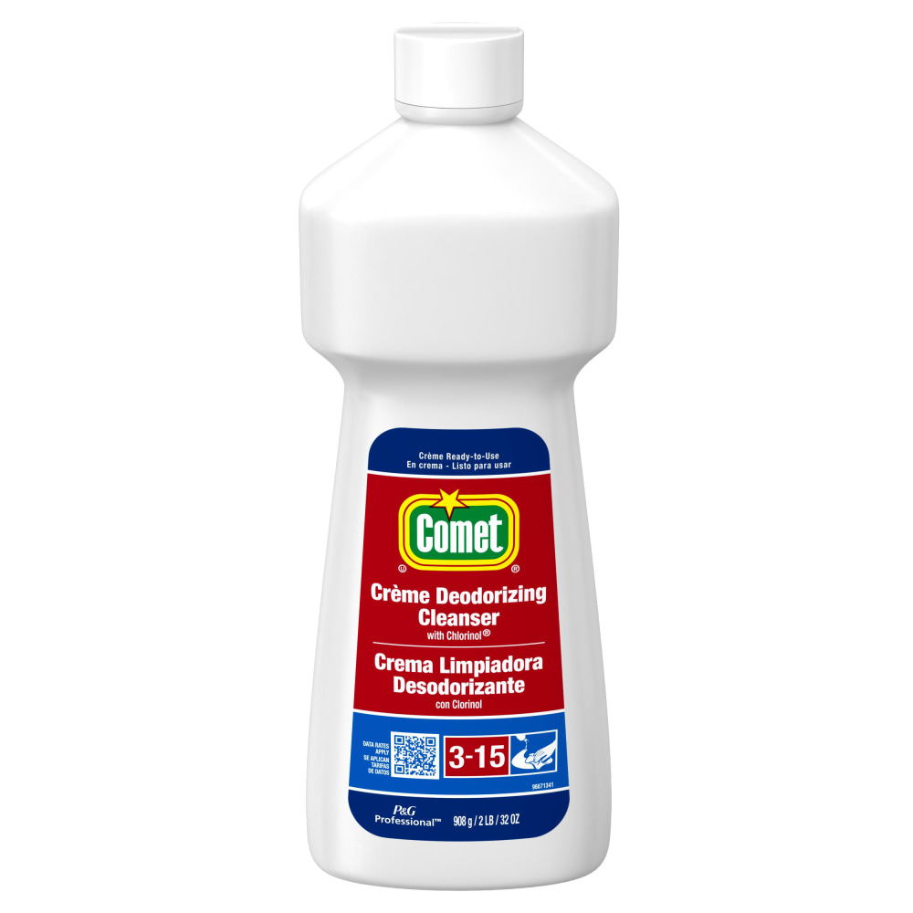 Comet Cleanser With Chlorinol, 32 Oz Bottle MPN:73163EA