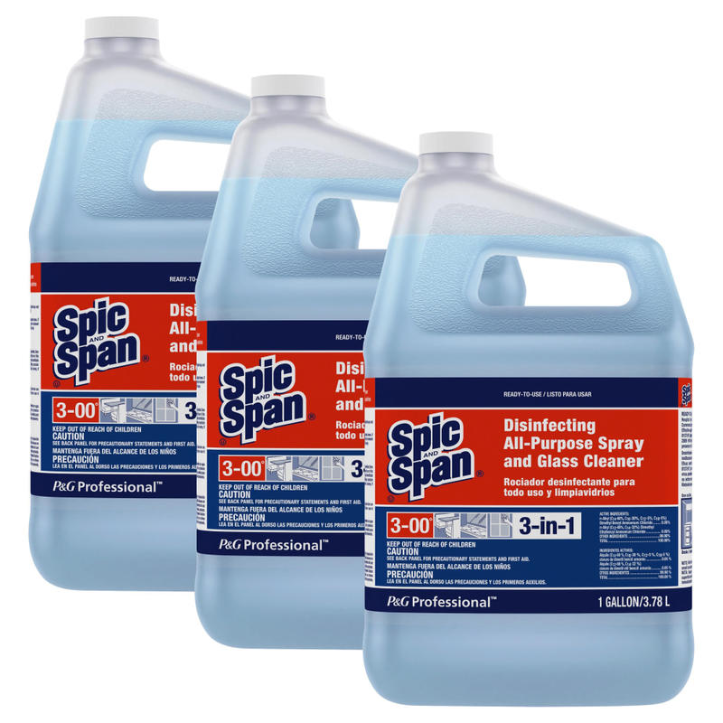 Spic And Span Disinfecting All-Purpose Spray & Glass Cleaner, 128 Oz Bottle, Case Of 3 MPN:58773CT