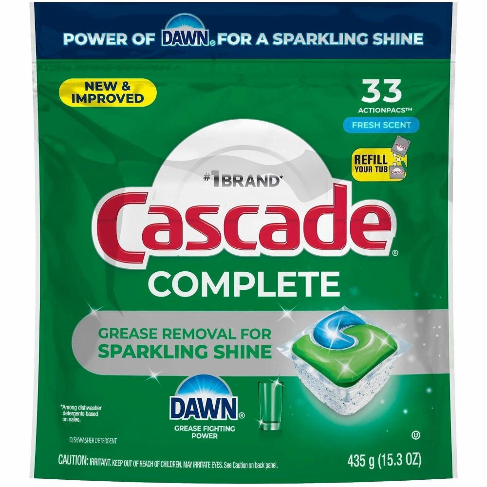 Cascade Complete ActionPacs, 33 Per Pack, Box Of 4 Packs, 21697 MPN:21697