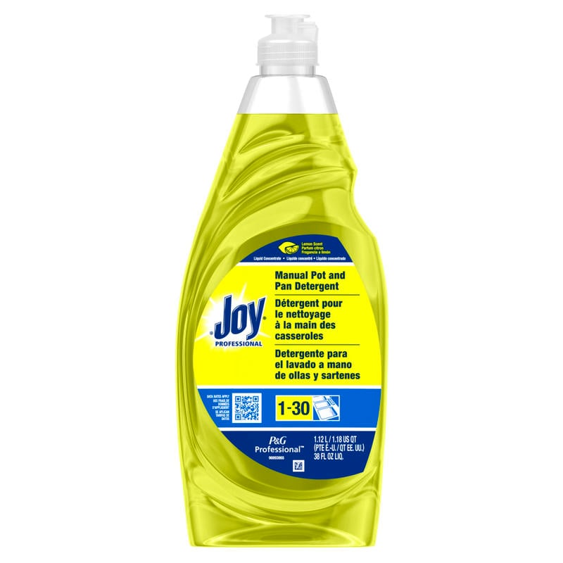 Joy Dishwashing Washing Soap, Lemon Scent, 38 Oz Bottle (Min Order Qty 8) MPN:45114
