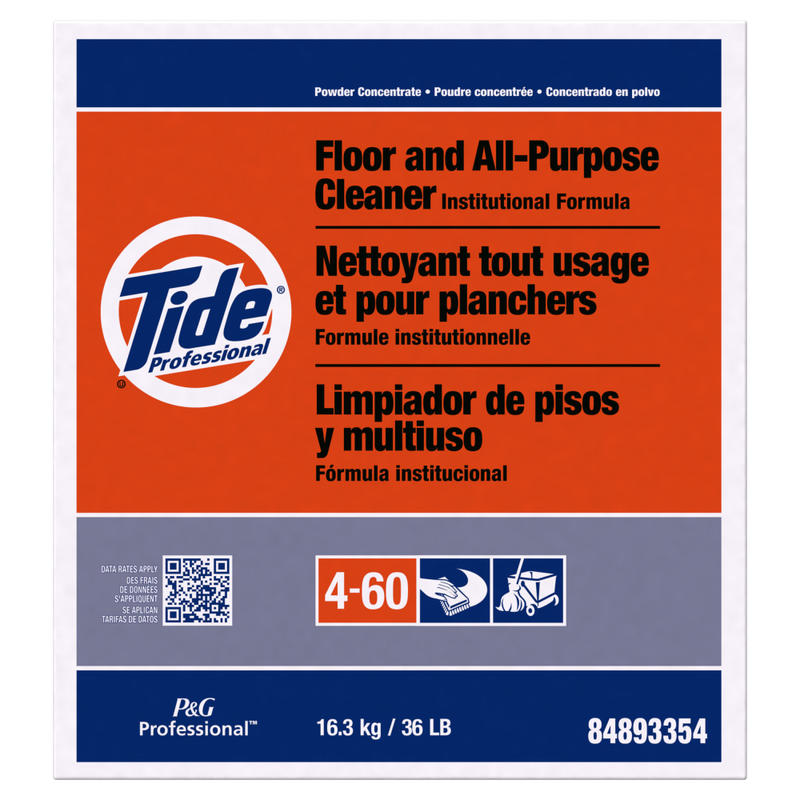 Tide Professional Floor And All-Purpose Cleaner, 36 Lb Box MPN:08185