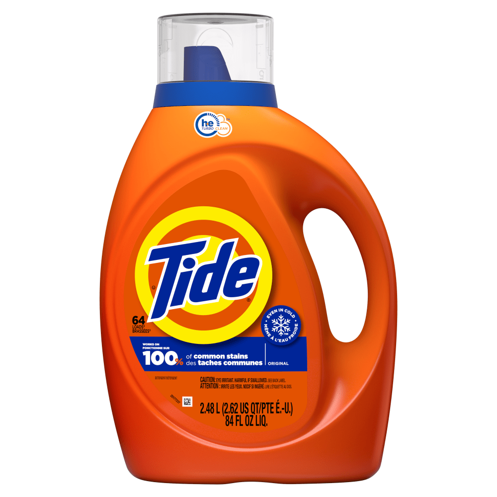 Tide HE Liquid Laundry Detergent, 84 Oz, Case Of 4 MPN:3077212110CT
