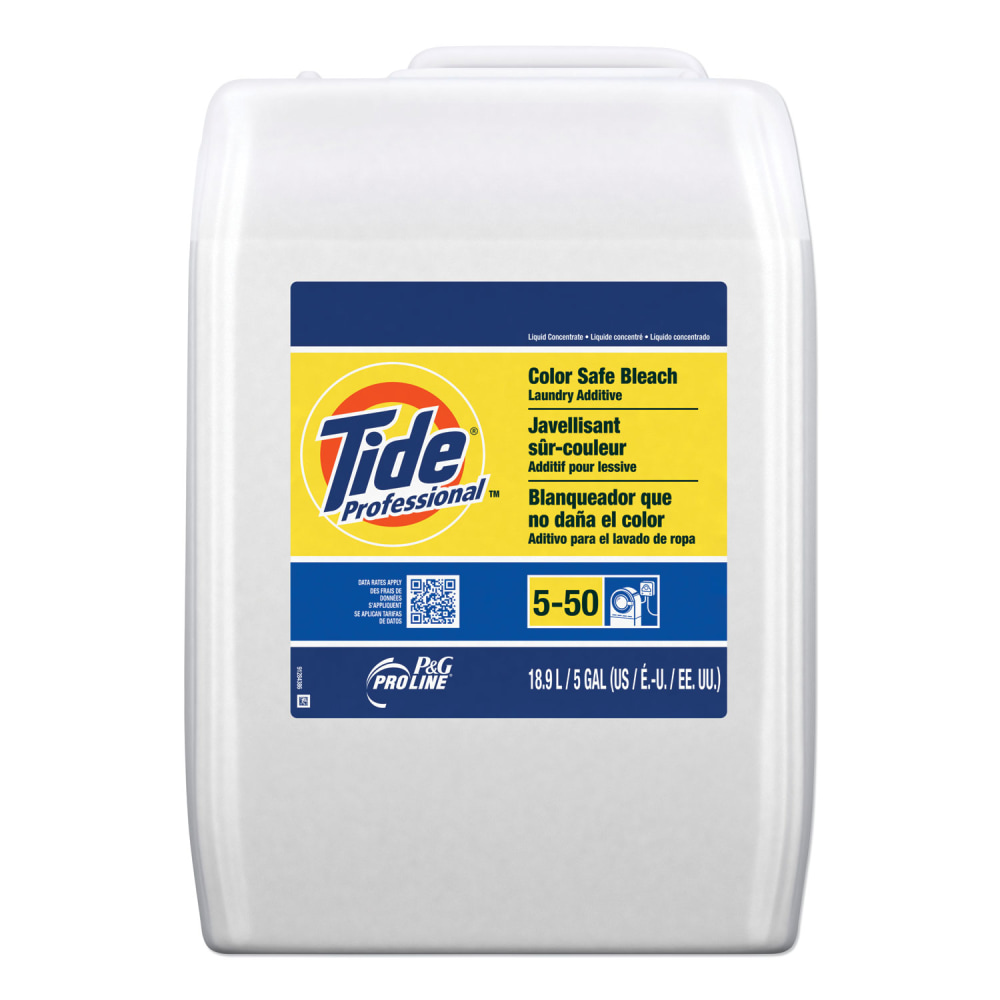 Tide Professional Color Safe Bleach Laundry Additive, 5 gal Closed-Loop Container MPN:70675