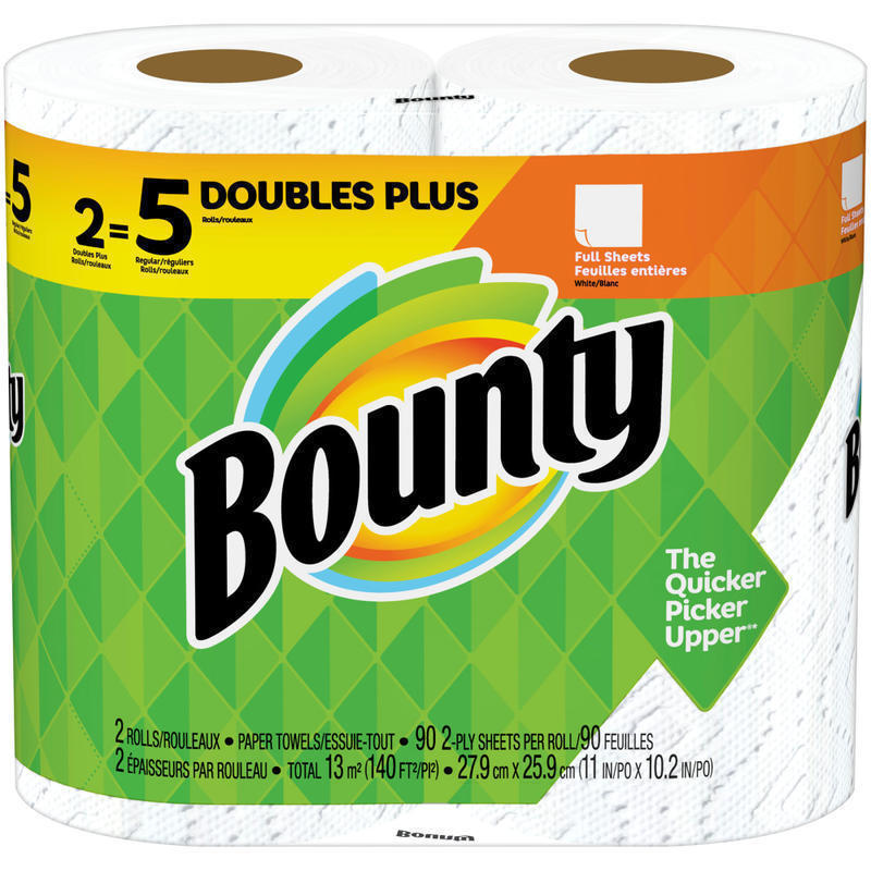 Bounty Huge 2-Ply Paper Towels, Pack Of 2 Rolls (Min Order Qty 7) MPN:76229