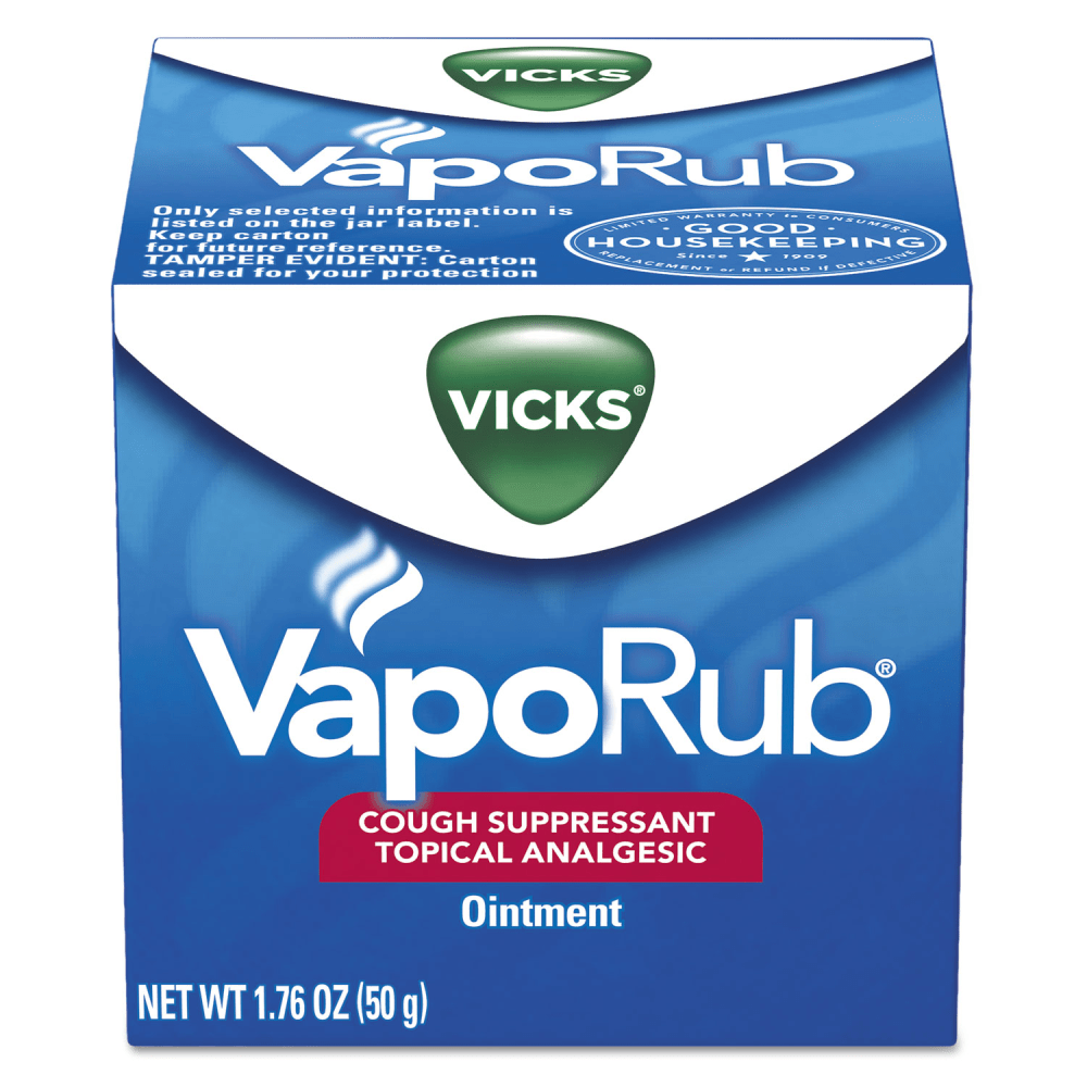 Vicks VapoRub, 1.76 oz Jar, 36/Carton MPN:00361