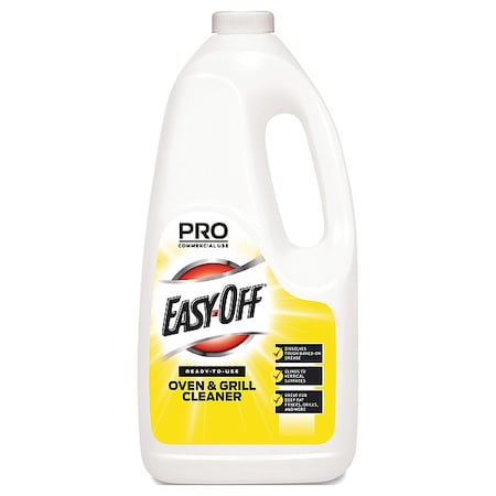 Ready-to-Use Oven and Grill Cleaner, Liquid, 2 qt Bottle, PK6 MPN:REC 80689