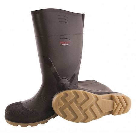 Men's Knee Boots, Plain Toe, 15