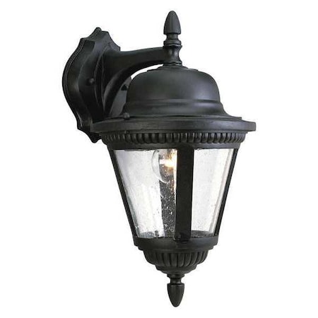 Westport 1-Light Wall Lantern, 100 W, Textured Black MPN:P5863-31