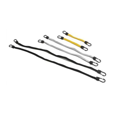 Flat Bungee Assortment, 6pc MPN:670600