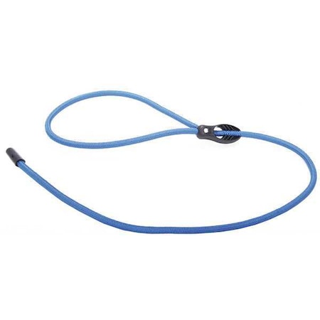 Stretch Lock, 40in L x 5/16in W, Blue, PK25 MPN:689625