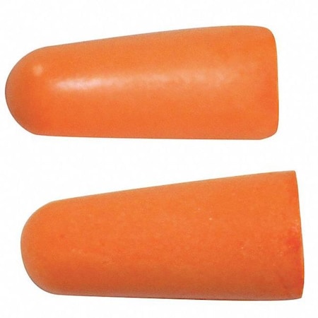 Disposable Foam Ear Plugs, Tapered Shape, 32 dB, Orange, 200 PK MPN:7310-90-LA003