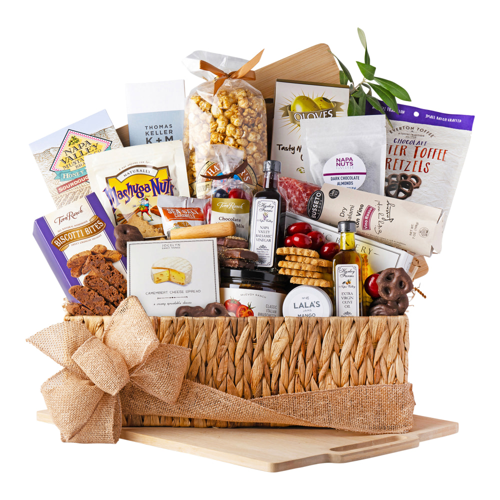 Napa Sonoma Gourmet Feast Extravaganza Gift Basket - 17 items MPN:26-435