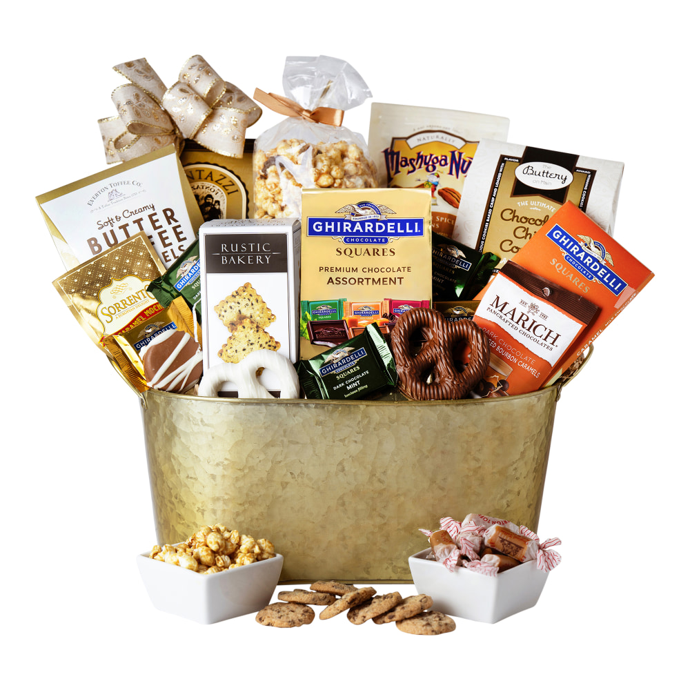 Napa Sonoma Golden Gourmet Gratitude Gift Basket - 12 items MPN:26-451
