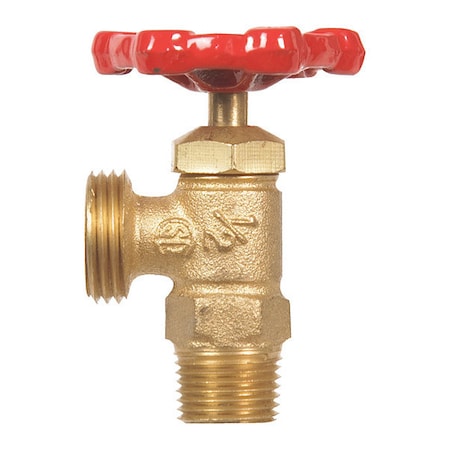 Valve Boiler Drain, Mip, 1/2