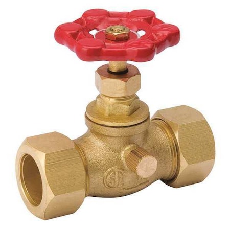 Valve, Stop/Waste, Compression, 3/4