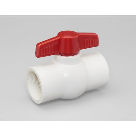 Schedule Ball Valve, Pvc, 40, Ips 1