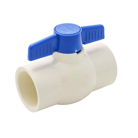 Schedule Ball Valve, Pvc, 40, Ips 2