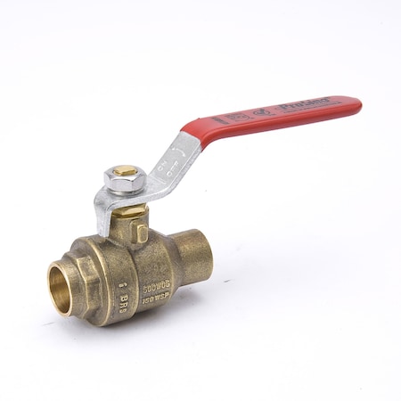 Ball Valve, Stop/Waste, C x C 3/4