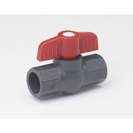Valve Ball, PVC, S80, Sol 1-1/4