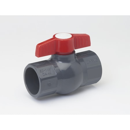 Valve Ball, PVC, S80, Sol 1-1/2