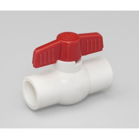 Valve Ball, PVC, S40, Sol 1-1/4