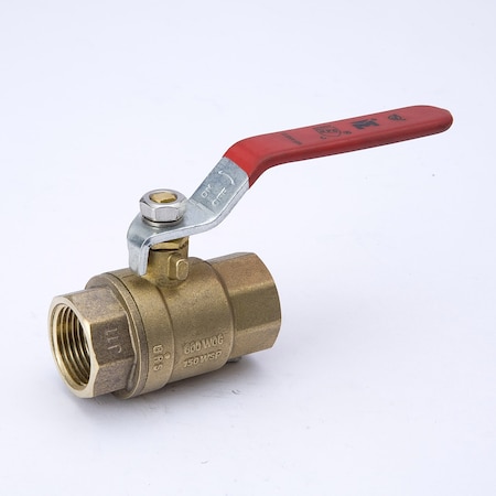 Ball Valve, Stop/Waste, Ips 1/2