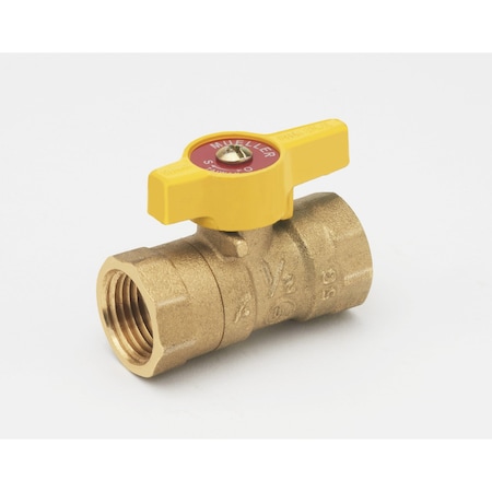 Gas Cock Ball Lever, Hndle Fip x Fip, 3/8